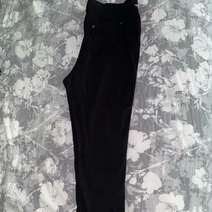 Style & Co Twill black leggings